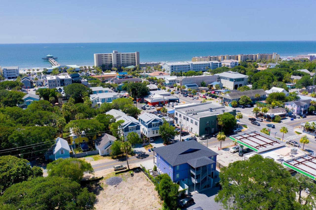 Folly Vacation Perfect Purple Palace Apt A Folly Beach Bagian luar foto