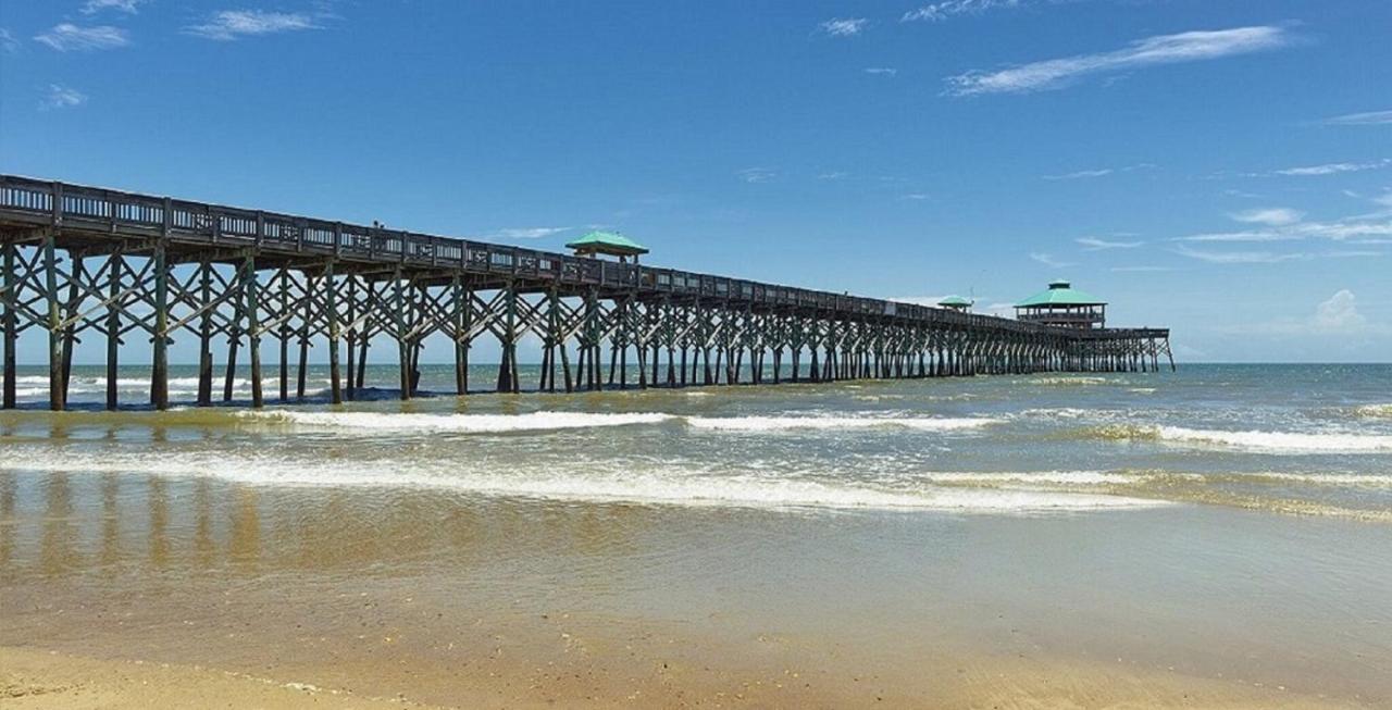 Folly Vacation Perfect Purple Palace Apt A Folly Beach Bagian luar foto